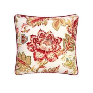 𝅺Rose Tree Emory Floral Decorative Pillow, 18″ x 18″ Bedding